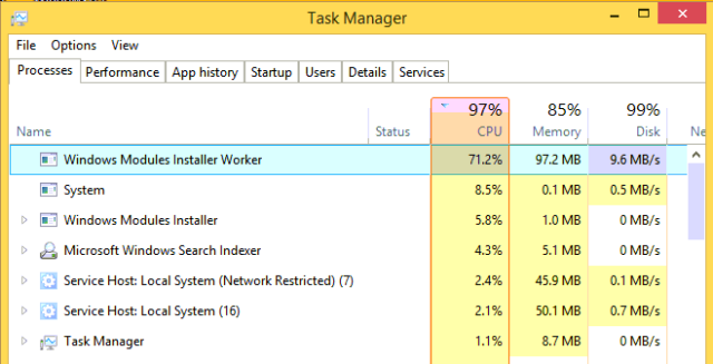 Windows Modules Installer Worker