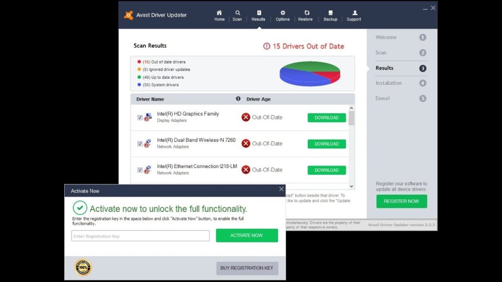 avast xp driver updater activation key free download 2019