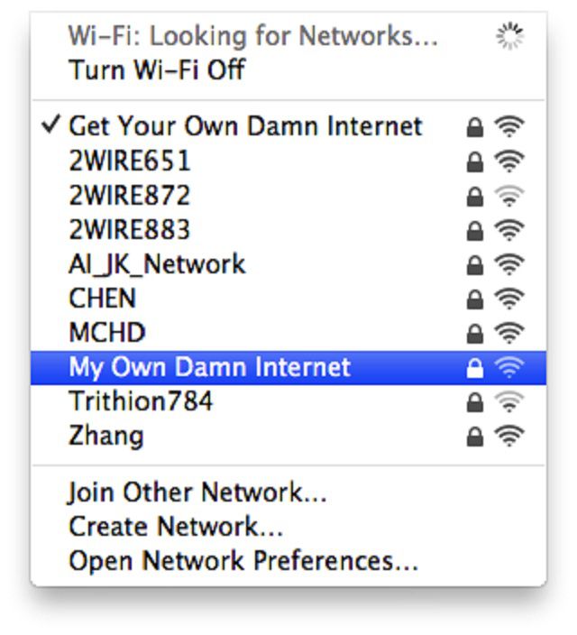 WiFi Names